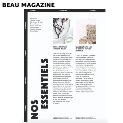 BEAU MAGAZINE